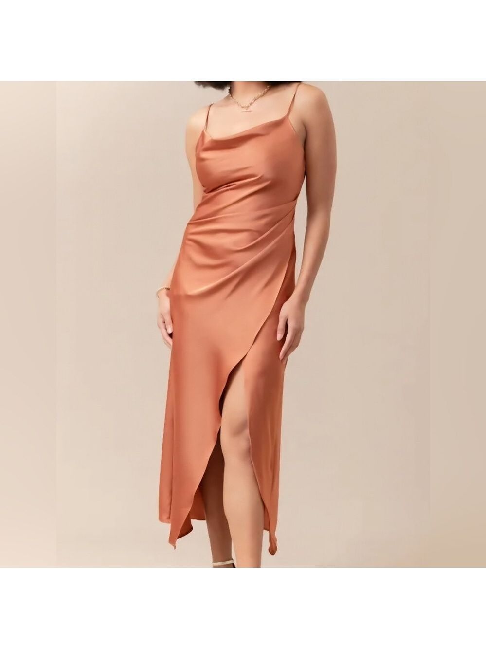 Re:named Elegant Satin Slip Dress Size Small